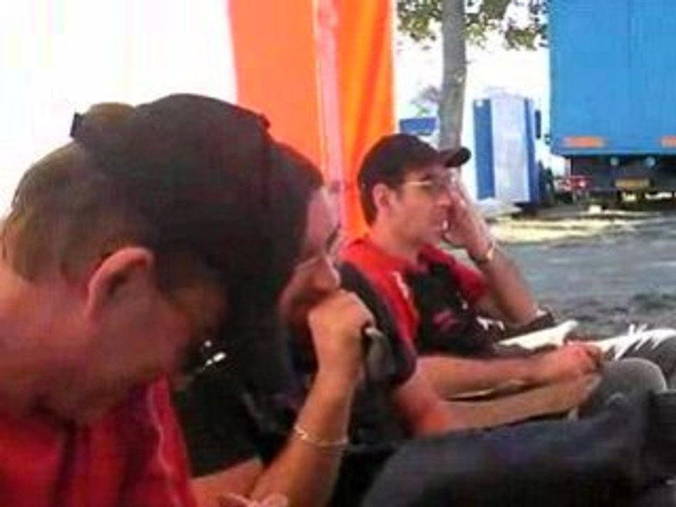 Ambiance paddock samedi