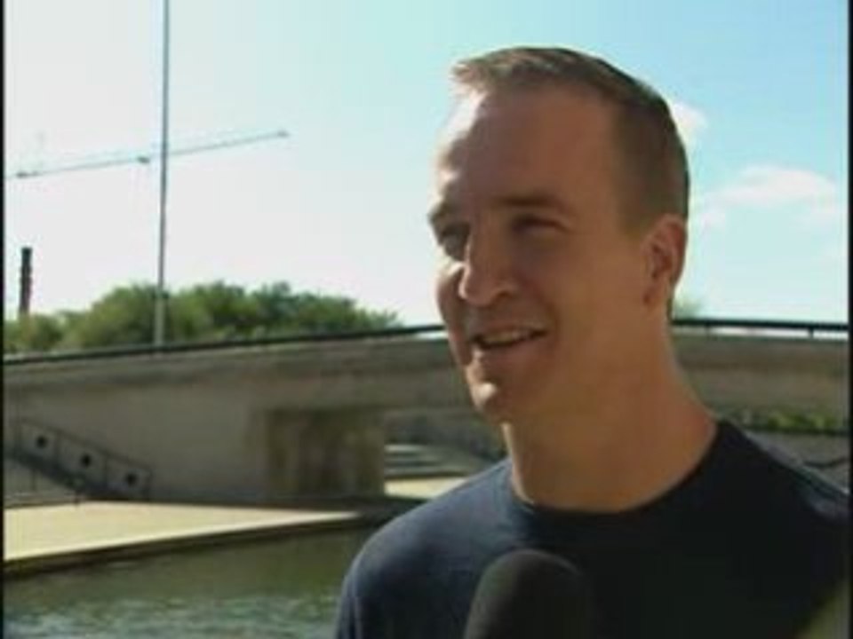 Peyton Manning Shoots New World MasterCard Commercial