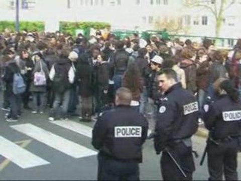 Blocus Lycée Jacques Monod