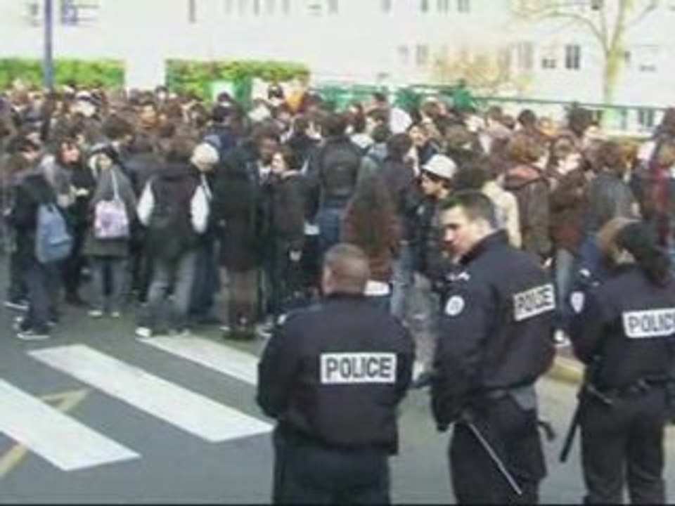 Blocus Lycée Jacques Monod