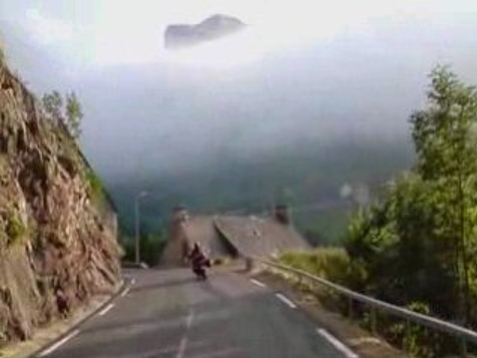 Montée à Gavarnie en Moto