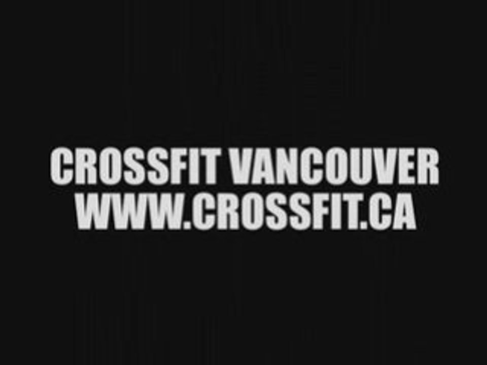Crossfit Vancouver MJs Workout