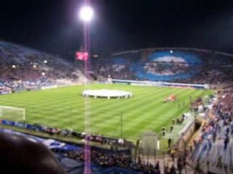 Entrée des joueurs, OM - Liverpool, LDC 08 - 09