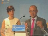 Montoro afirma que en España tenemos una crisis propia
