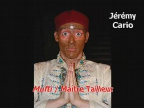 Présentation des comédiens (milieu)