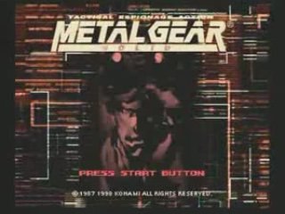Test Metal Gear Solid (Partie 1)