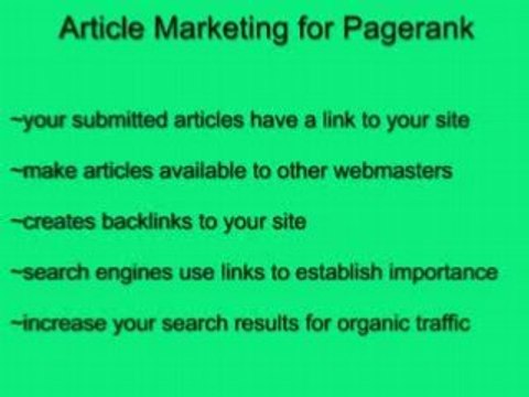 Internet Marketing Techniques-Article Marketing Tips