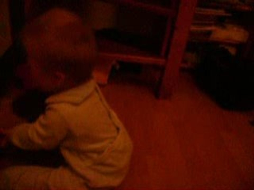 Axel gronde son chien