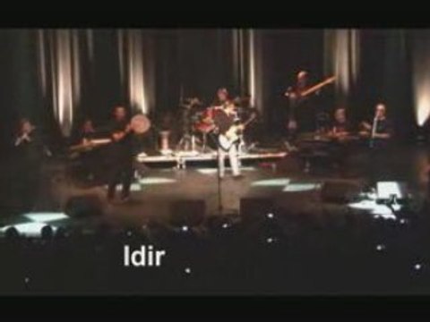 Idir au Festival International des nuits d'Afrique