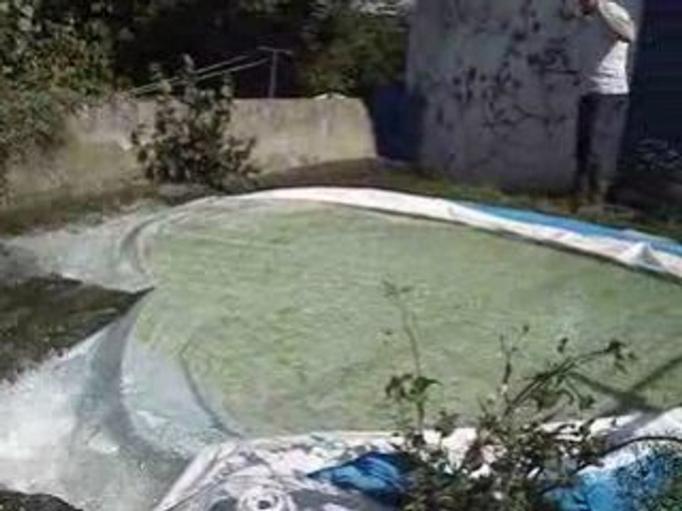 technique de vidange de piscine!!!!!