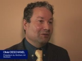 Olivier Deschanel, président du MoDem Loire-Atlantique