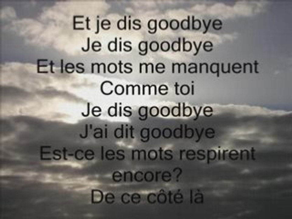 Manu Goodbye