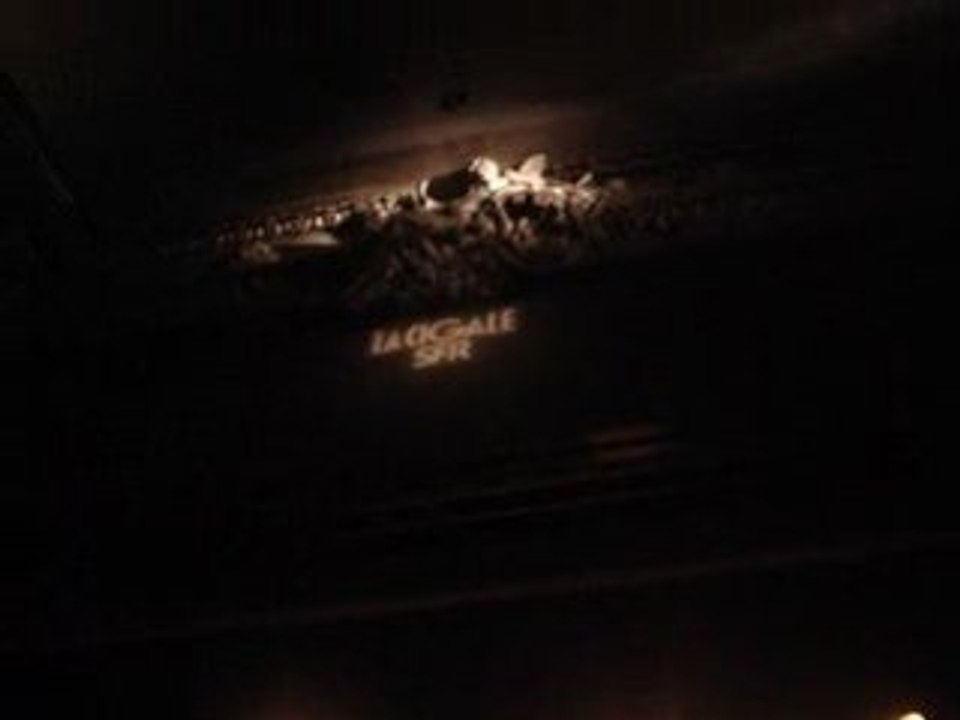avant que le concert commence
