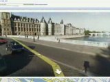 Google maps Street View à Paris.