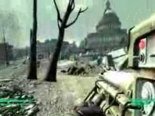 Fallout 3 Trench Warfare in D.C. Gameplay HD