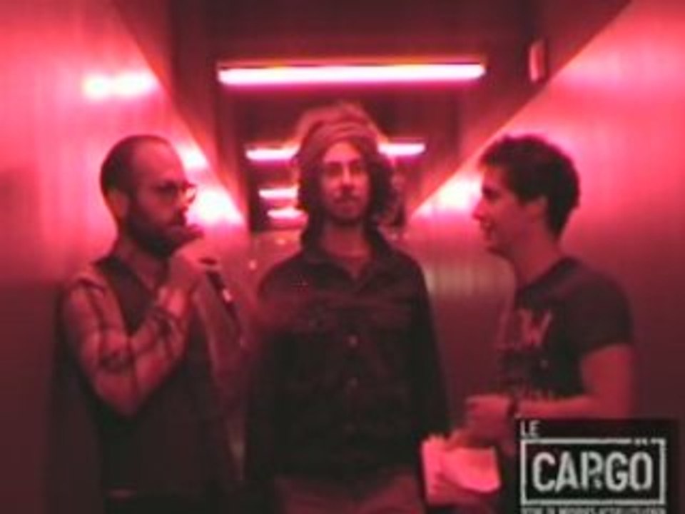 Interview Moriarty au Cargö