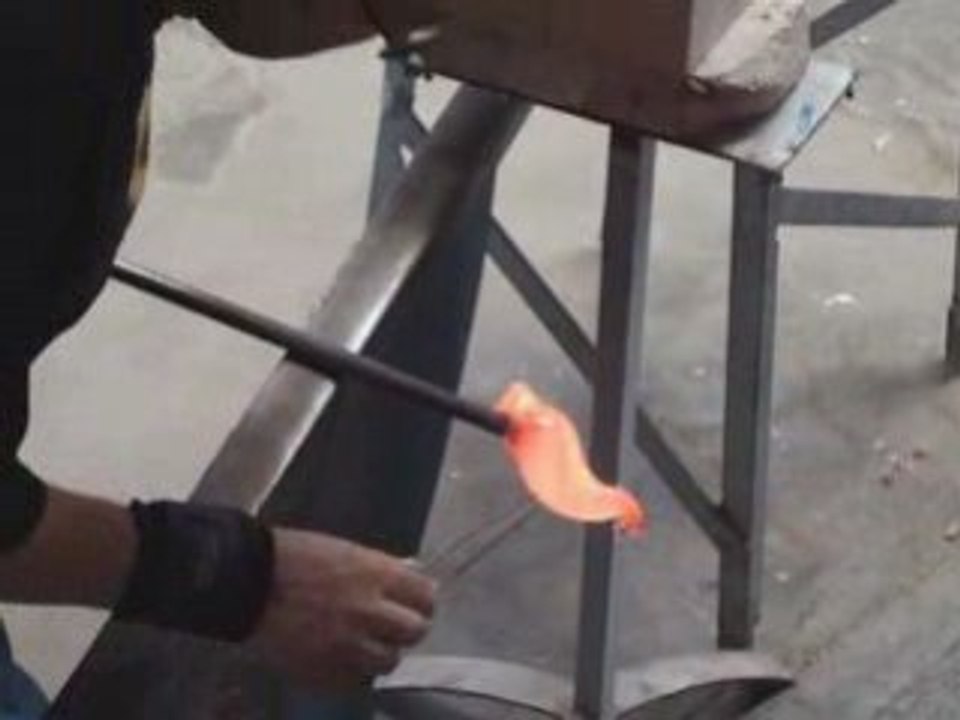 Atelier de verrerie à Barcelone