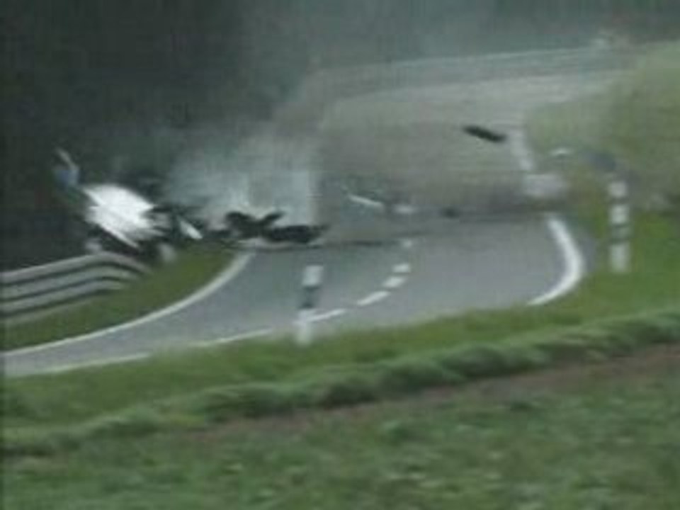 Crash impressionnant !