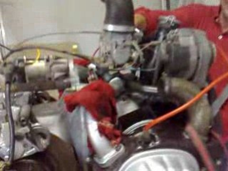 Démarrage moteur Méhari après réfection