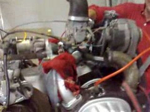 Démarrage moteur Méhari après réfection