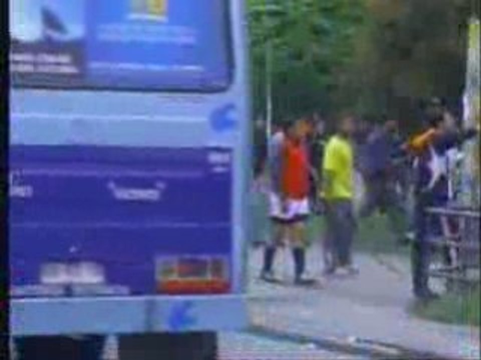 Rugbier penquistas disolvieron manifestacion
