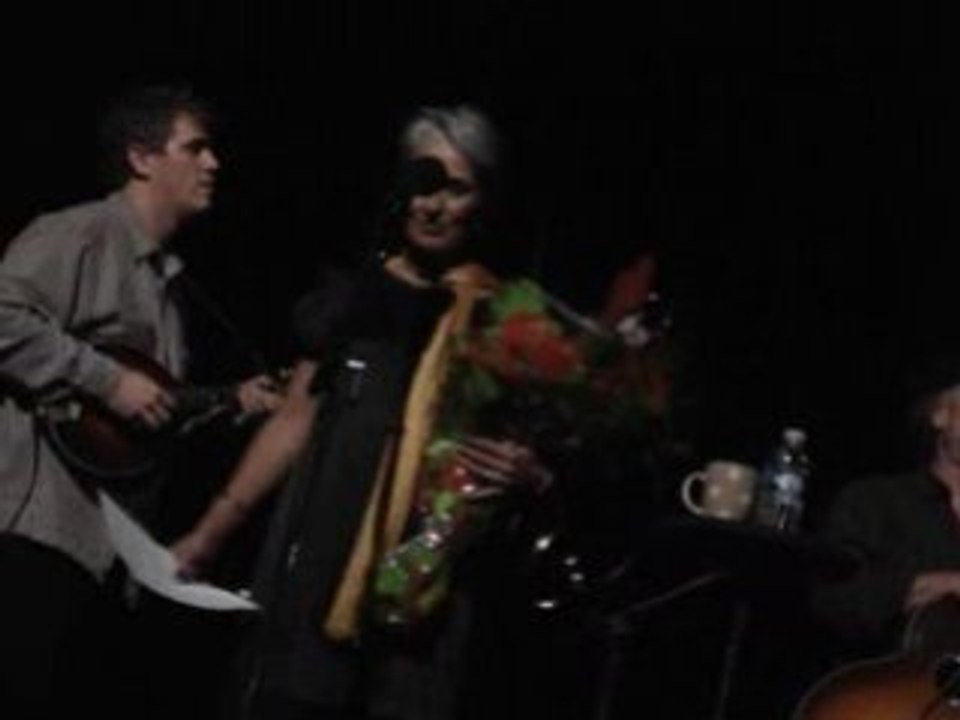 Joan baez 13 10 2008 Manhattan Kaboul