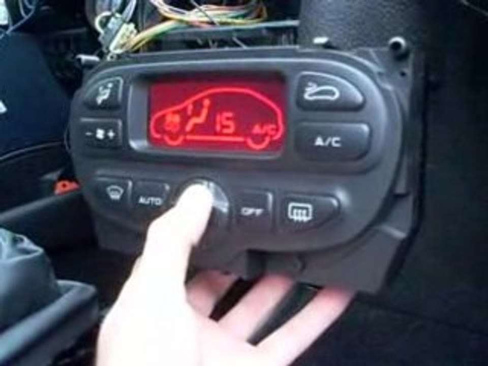 modif clim manuelle en clim auto sur 206