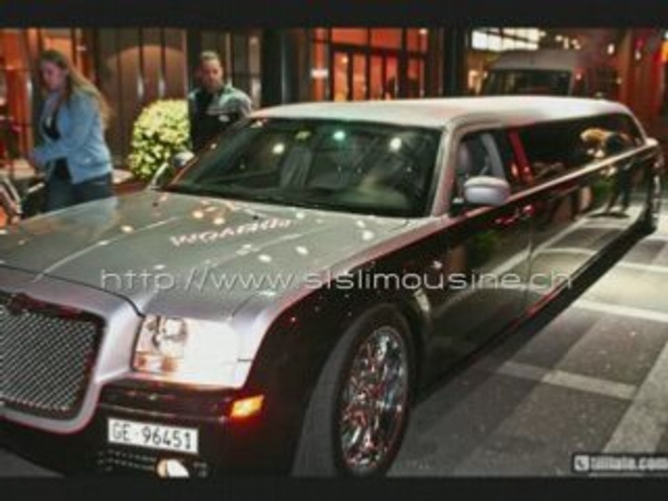 Chrysler 300c stretch limousine genève Intérieur