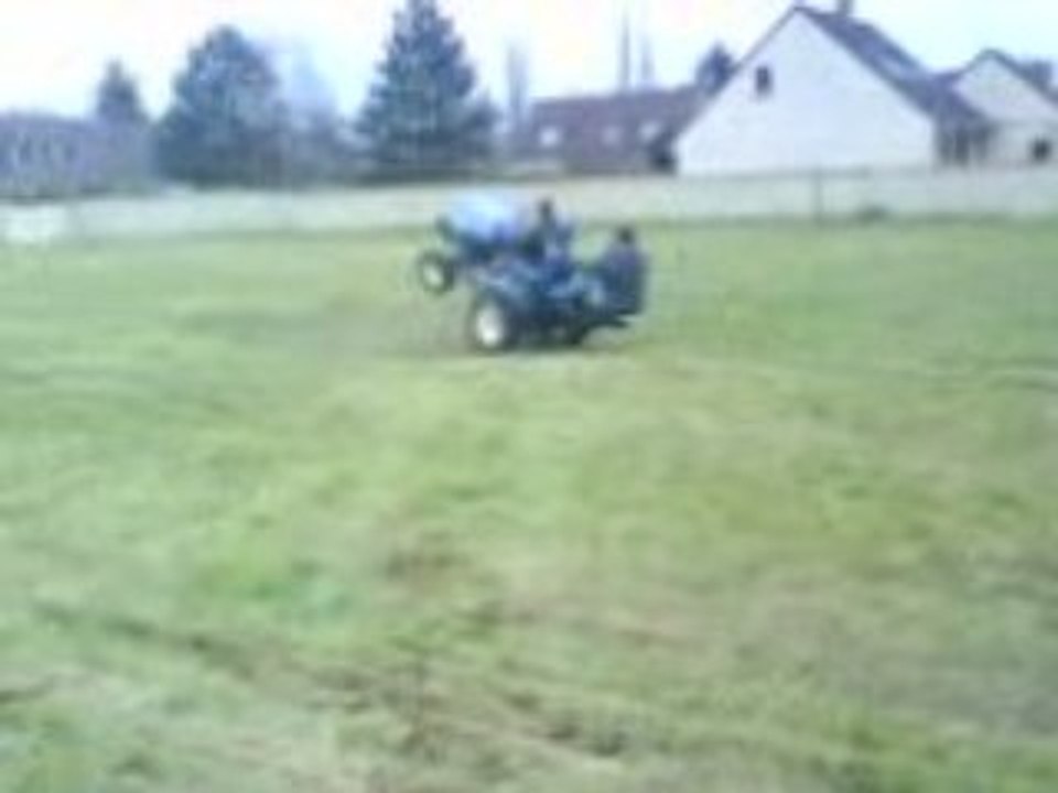 wheeling en tracteur