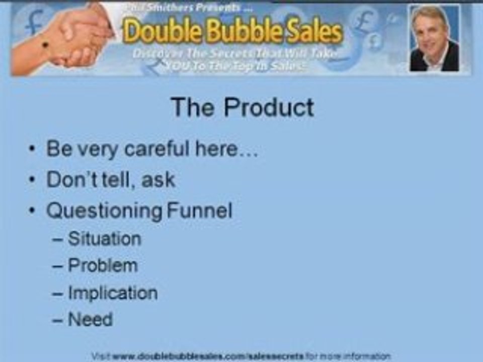 Solution Selling - Questions Are The Answer