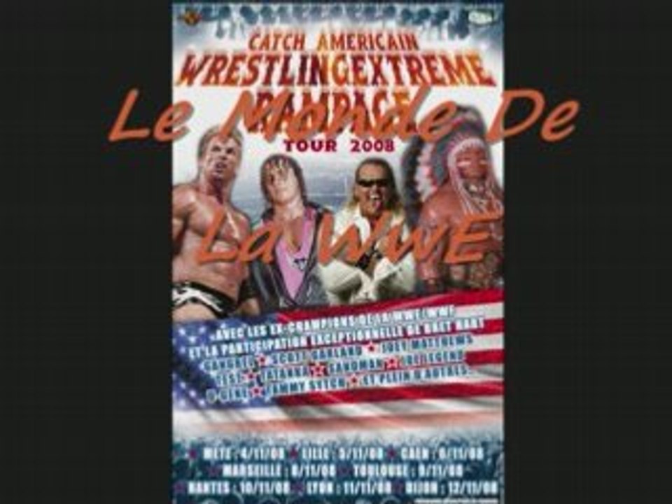Catch Américain Wrestling Extreme Rampage Tour 2008