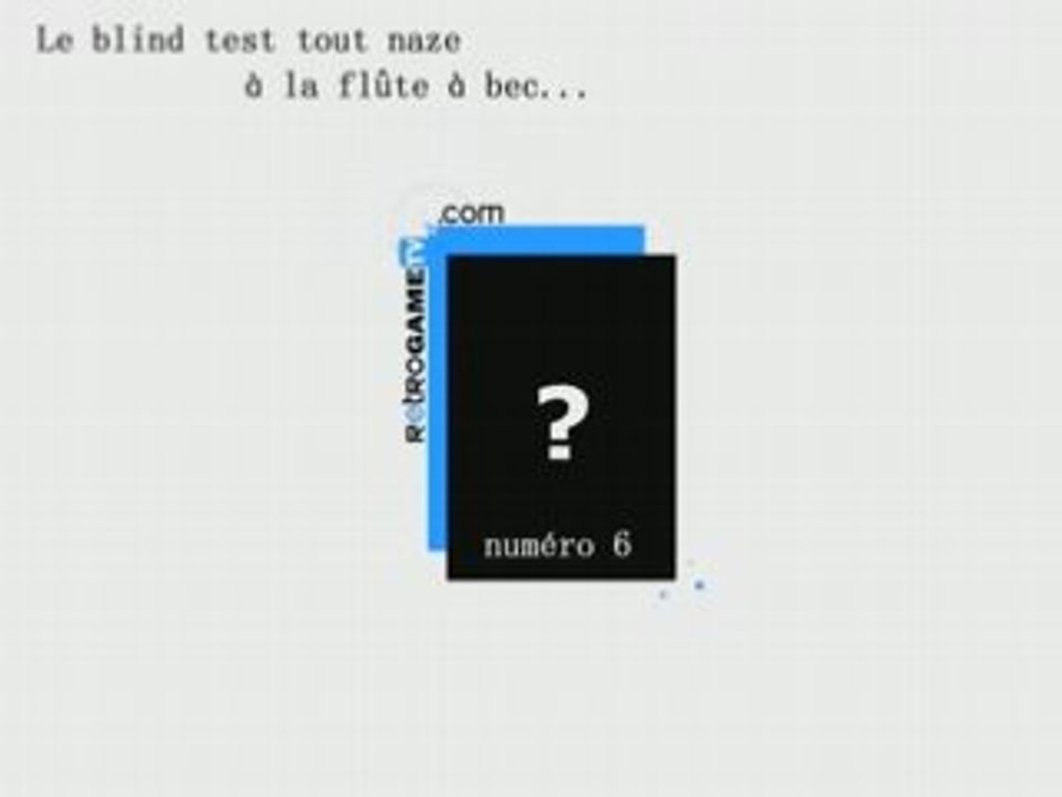Blind test RPG à la flûte...