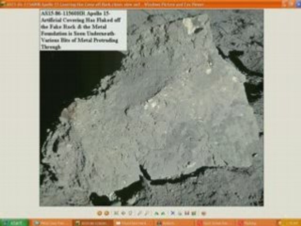 Moon Landing Hoax : Disney Rocks Apollo, Chains/ Metal Frame