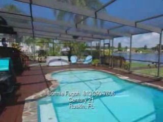 "Tampa Florida Waterfront Pool Home"