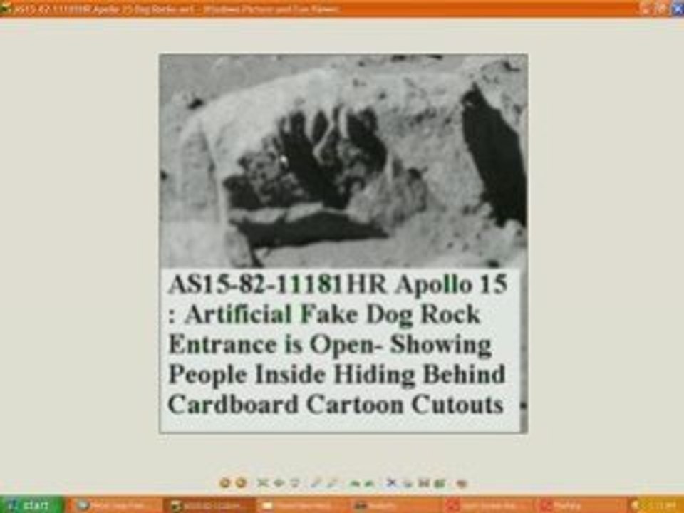 Moon Landing Hoax Apollo 15 : Disney used Fake Dog Rocks