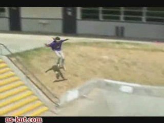 Skateboarding Bail Faceplant