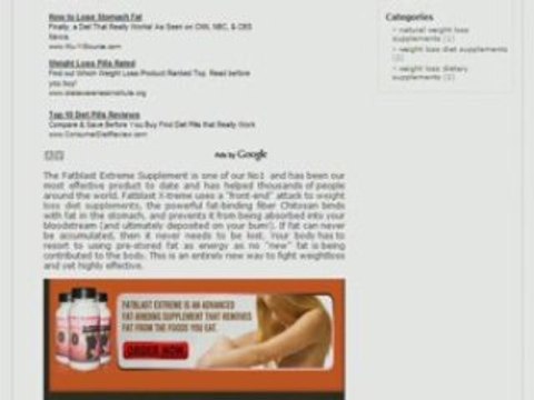 Weight loss diet supplements