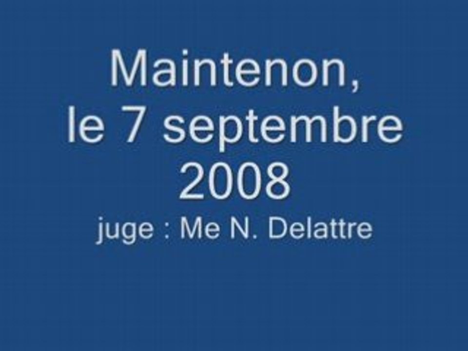 Maintenon le 7 septembre 2008