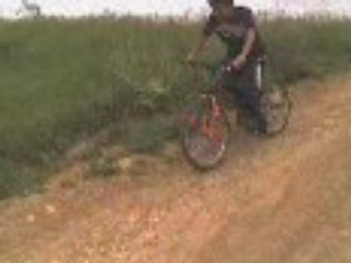 Crash vélo Mathias