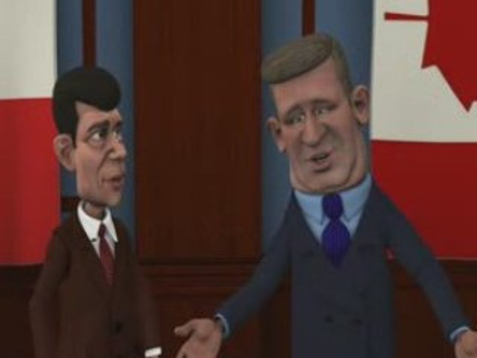 Sarkozy : Bienvenue chez les Stis au Québec [Extrait Video]