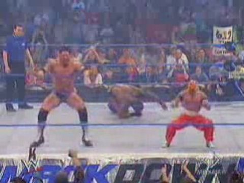 batista & rey mysterio vs jbl & orlando jordan