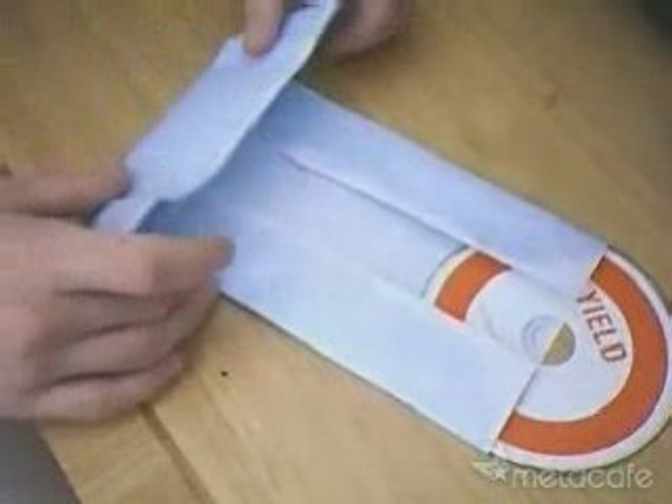 [Origami] Faire une boite à CD/DVD en pliage papier