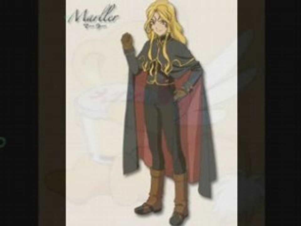 Présentations de personnages de plusieurs mangas