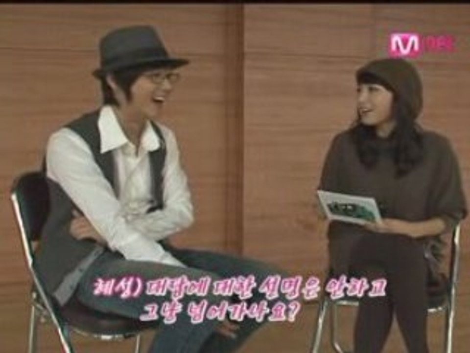 081015 Mnet School of 樂-Hyesung 訪問