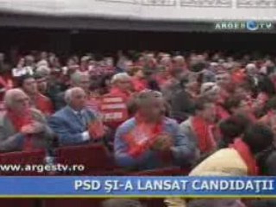 PSD si-a lansat candidatii
