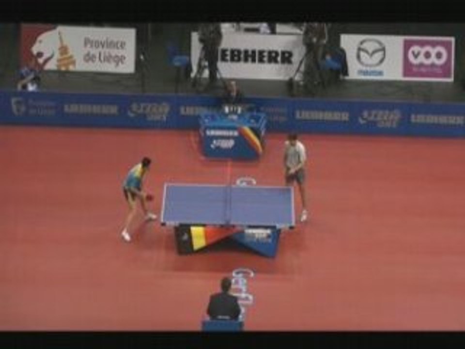 Demi finale coupe du monde Timo BOLL contre Ma LONG