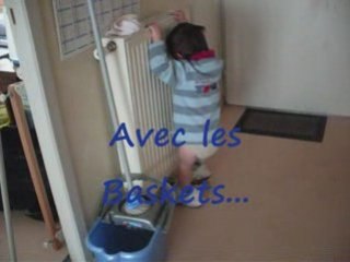 15 Octobre 2008 Korentin et les chaussures ... De maman...