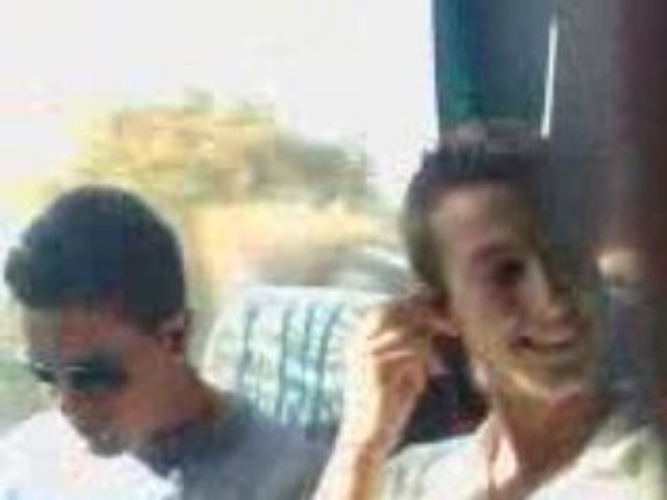 Rayon de soleil dan le bus