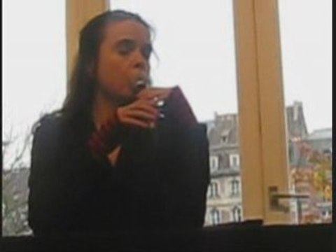 Amélie Nothomb Librérie KLEBER 14.10.2008
