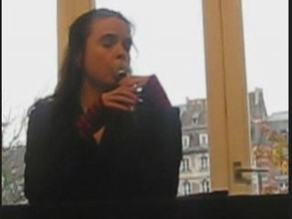 Amélie Nothomb Librérie KLEBER 14.10.2008